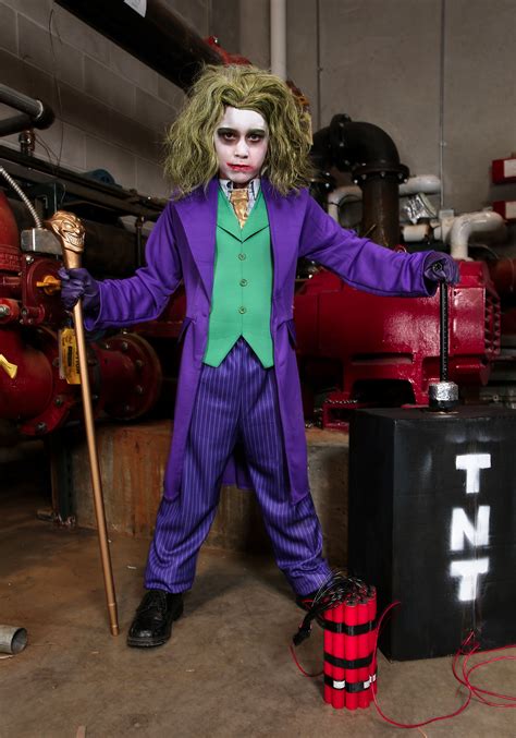 joker dark night costume|joker dark knight costume boys.